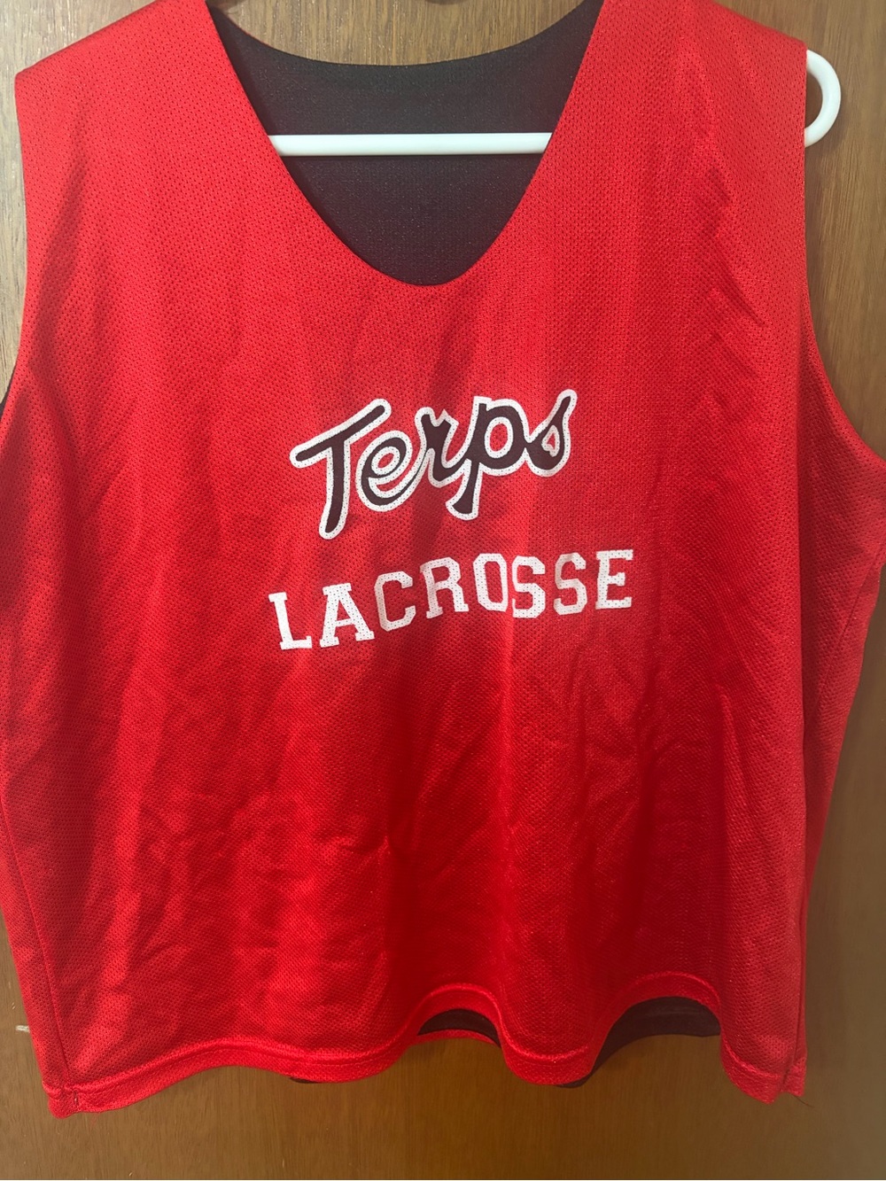 Terps Lacrosse reversible penny bib